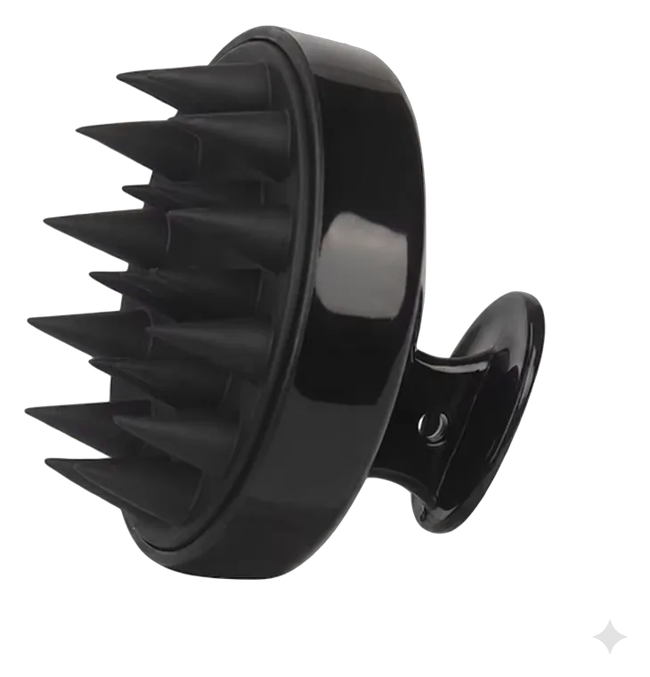 Cepillo de Silicona para Cuero Cabelludo | Masajeador de Ducha y Lavado de Cabello