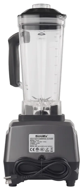 Licuadora Profesional BioloMix 2200W | Vaso 2L sin BPA, Hielo y Smoothies