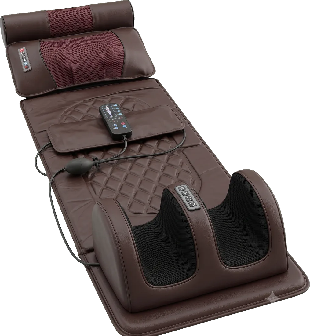 Colchón Masajeador con Calor | Shiatsu de Cuello, Espalda y Cintura